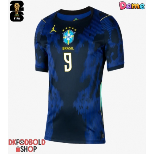 Brasilien Matheus Cunha #9 Udebanetrøje Dame VM 2026 Kort ærmer